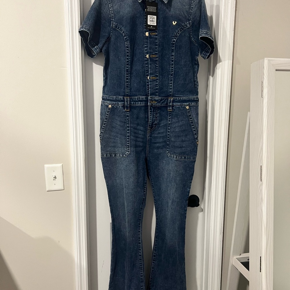 True Religion Denim Jumpsuit